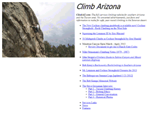 Tablet Screenshot of climbaz.com